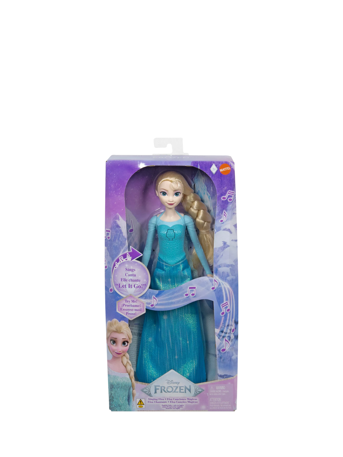 Singing Doll with Signature Fashion and Button-Activated Song