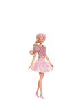 Barbie The Movie pink beret doll collectable - British product