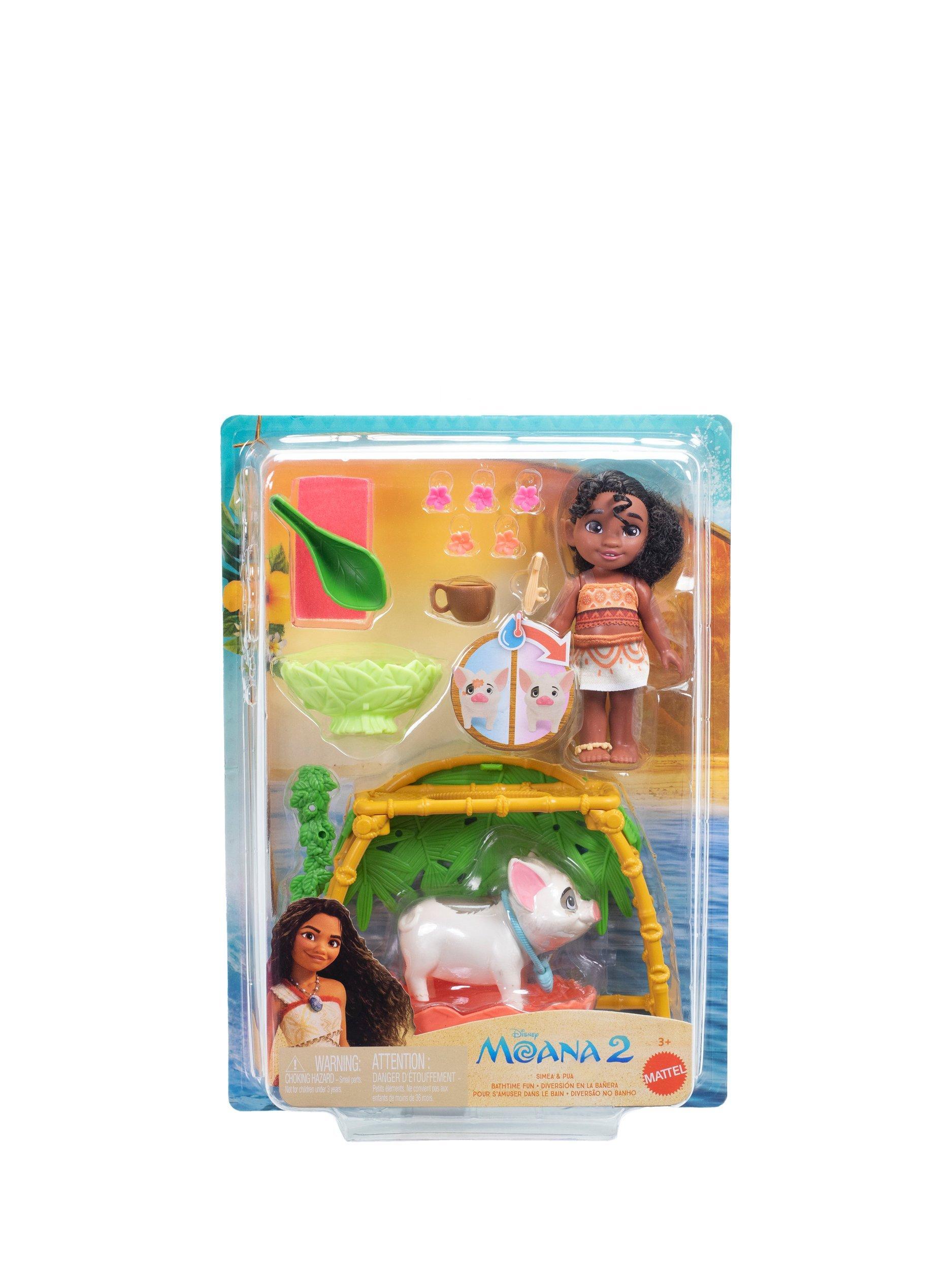 Disney Moana 2 Simea and Pua Bathtime Fun Playset - British product