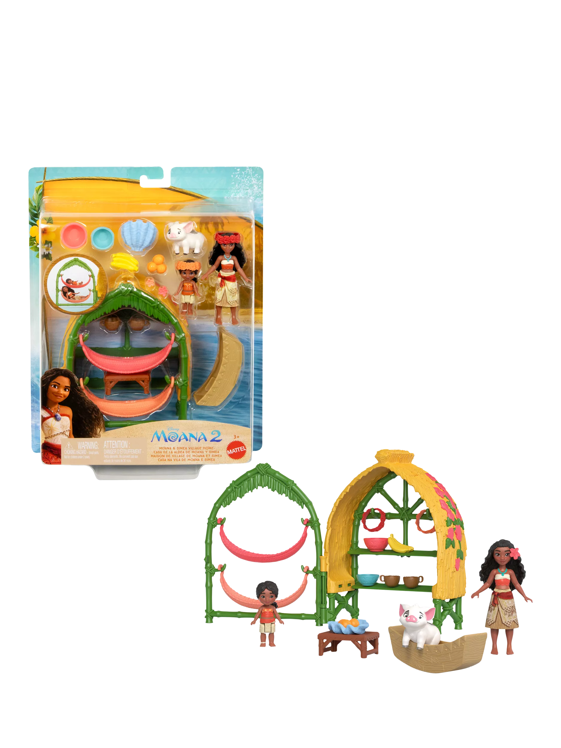 Disney Moana 2 Village Home Playset - British product