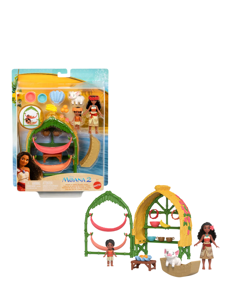 Disney Moana 2 Village Home Playset - British product