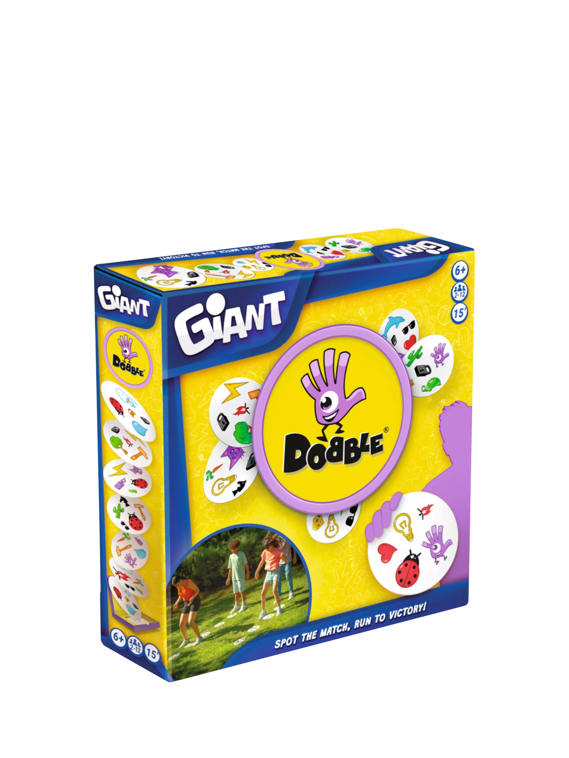 Esdevium Dobble Giant Spot the Match-spill - britisk produkt