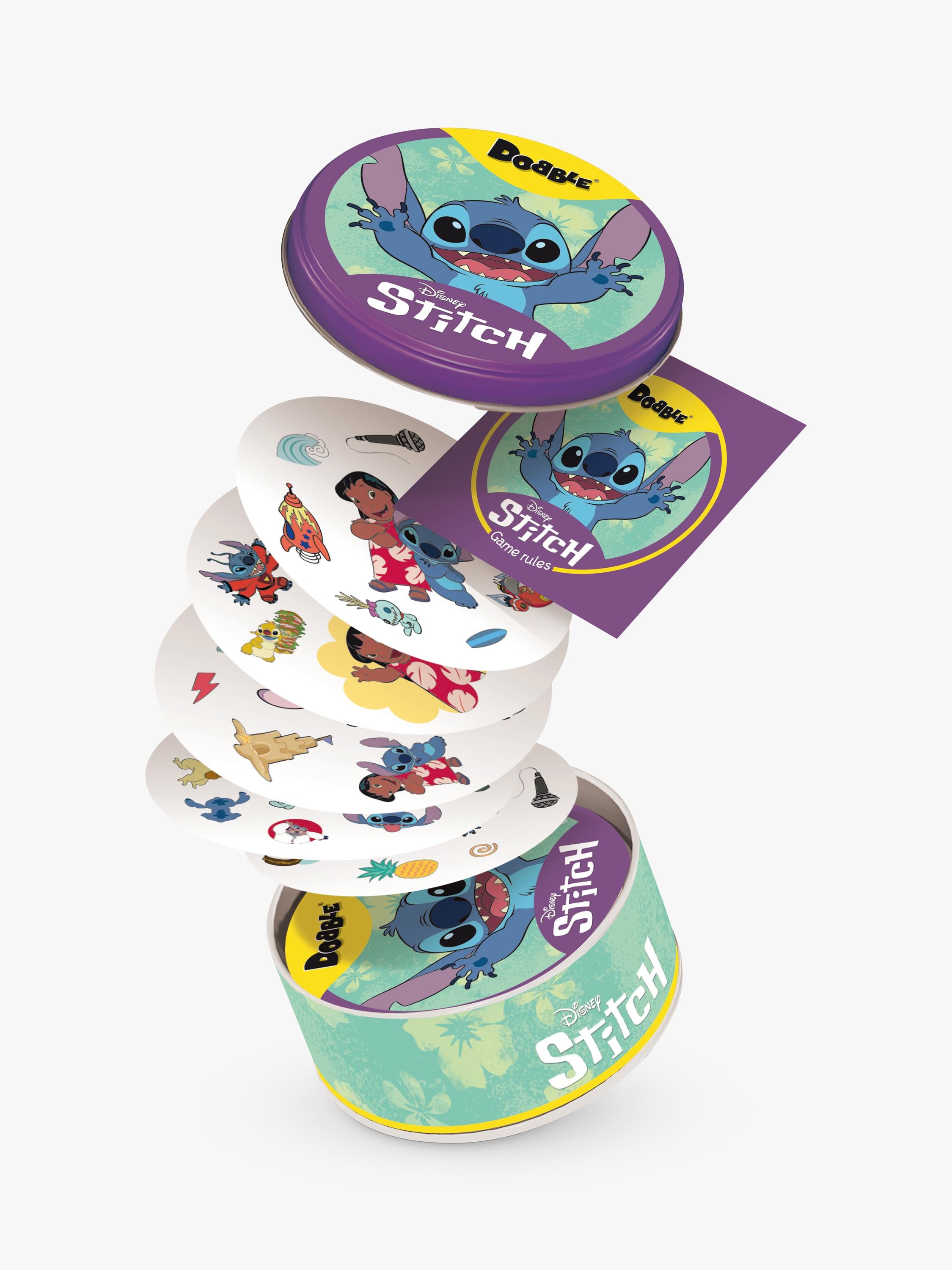 Esdevium Dobble Disney Lilo & Stitch spot the match game - British product