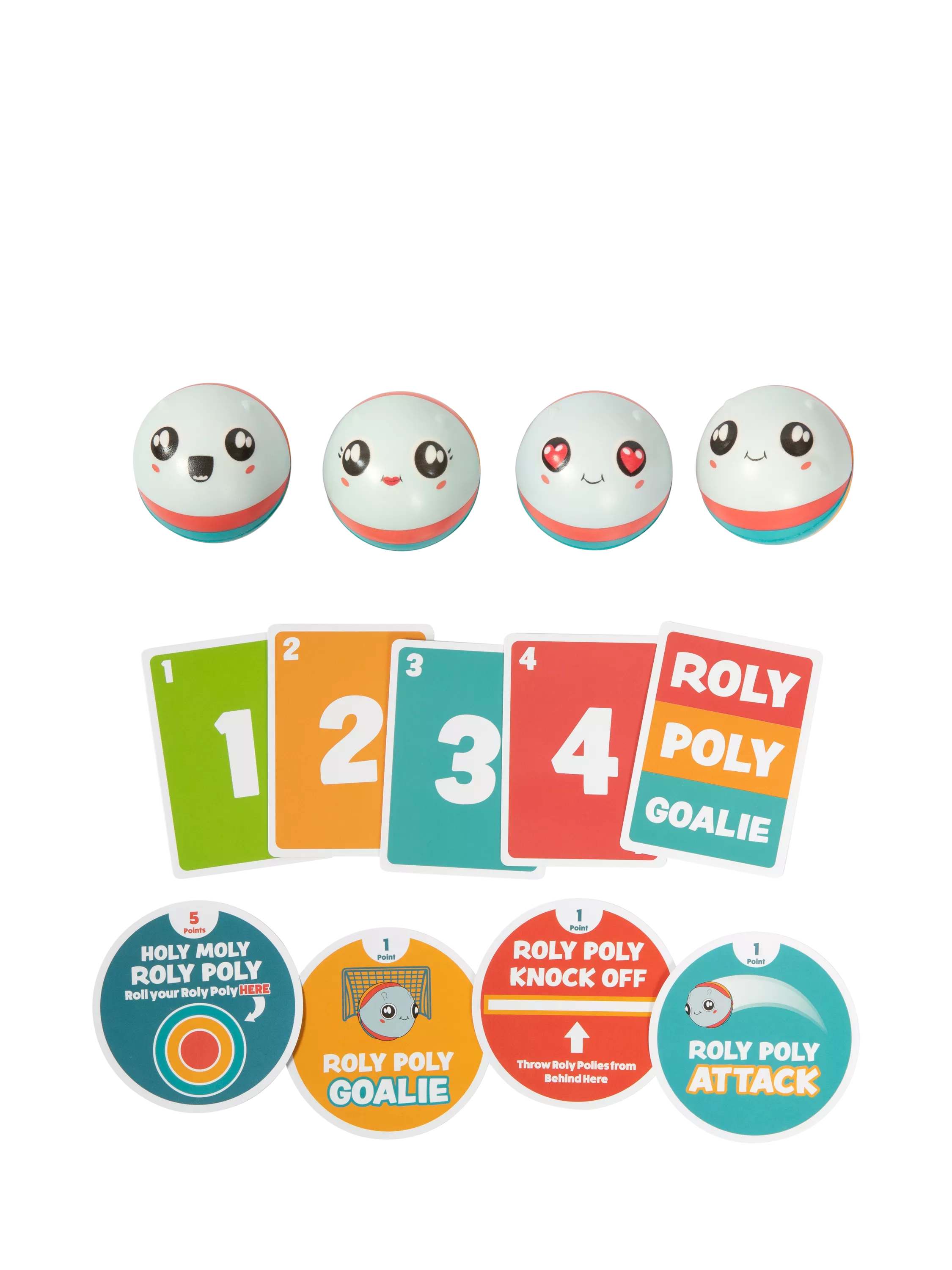 Esdevium Roly Poly Goalie card game - British product