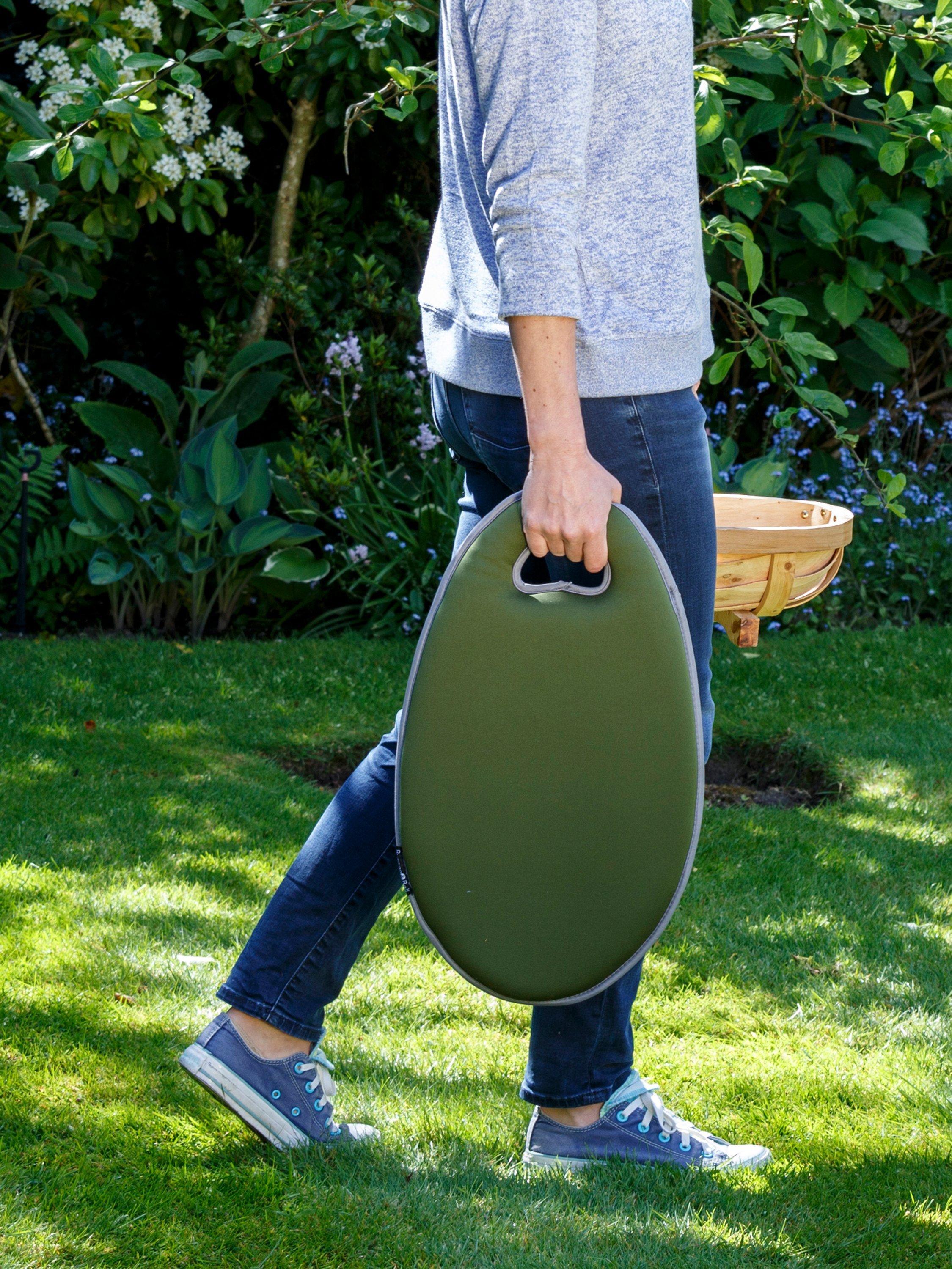Burgon & Ball memory foam garden kneeler, imported from the UK