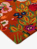 Tapis Harlequin Wonderland Floral en laine riche multicolore, version UK