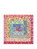 Alice Caroline Log Cabin Liberty Tana Lawn cushion cover sewing kit (British brand)
