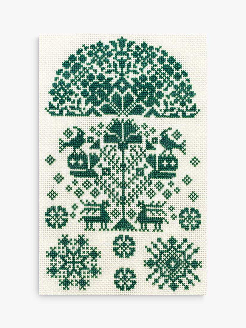 Search Press Quaker Samplers cross stitch book - British product