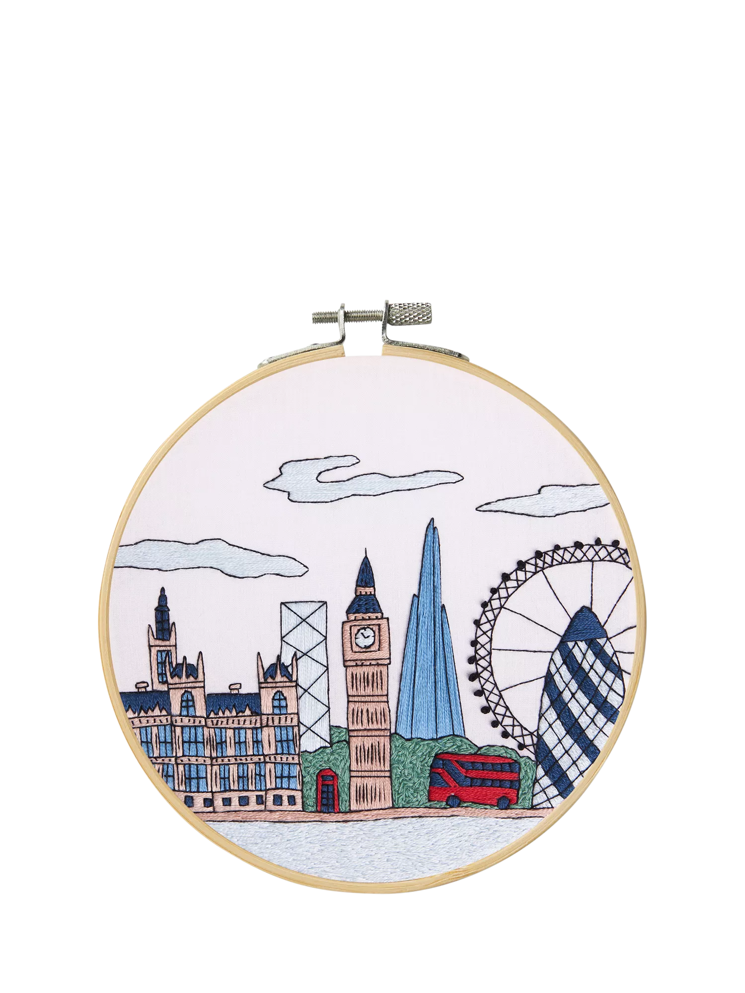 DMC London Skyline embroidery kit - British product