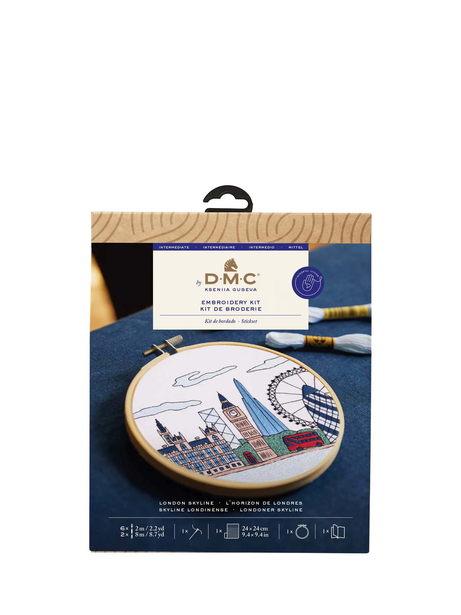 DMC London Skyline embroidery kit - British product
