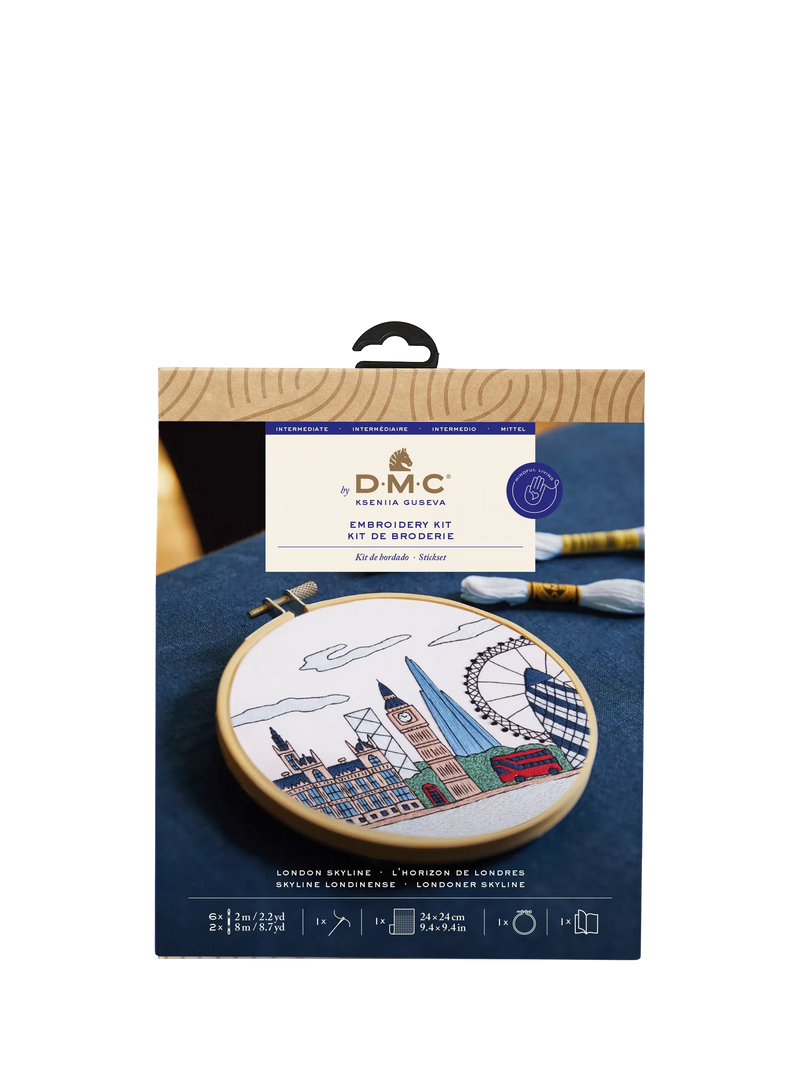 DMC London Skyline embroidery kit - British product