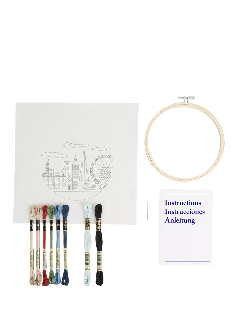 DMC London Skyline embroidery kit - British product