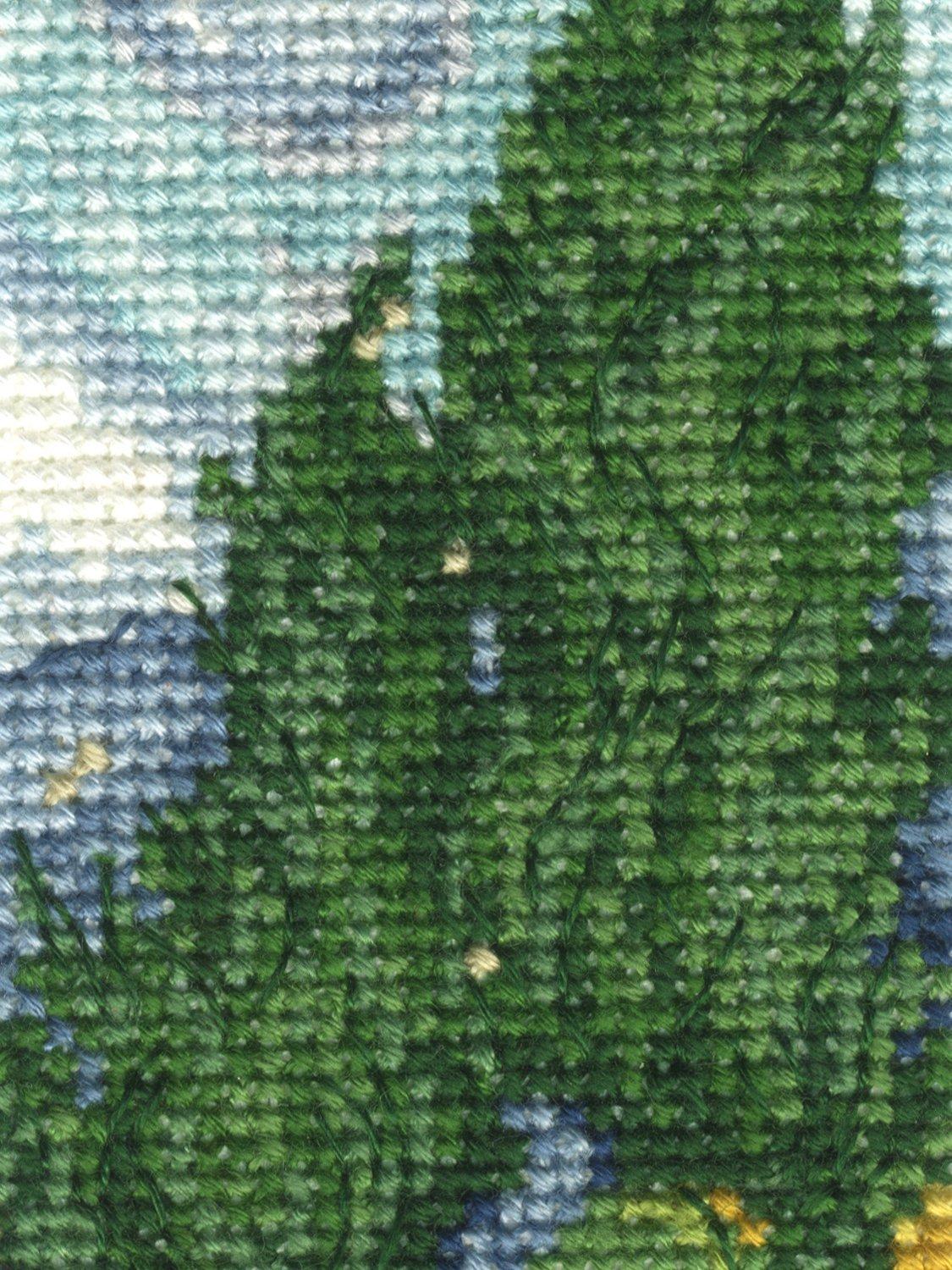 DMC Van Gogh cross stitch kit 5cm x 16.5cm - British product