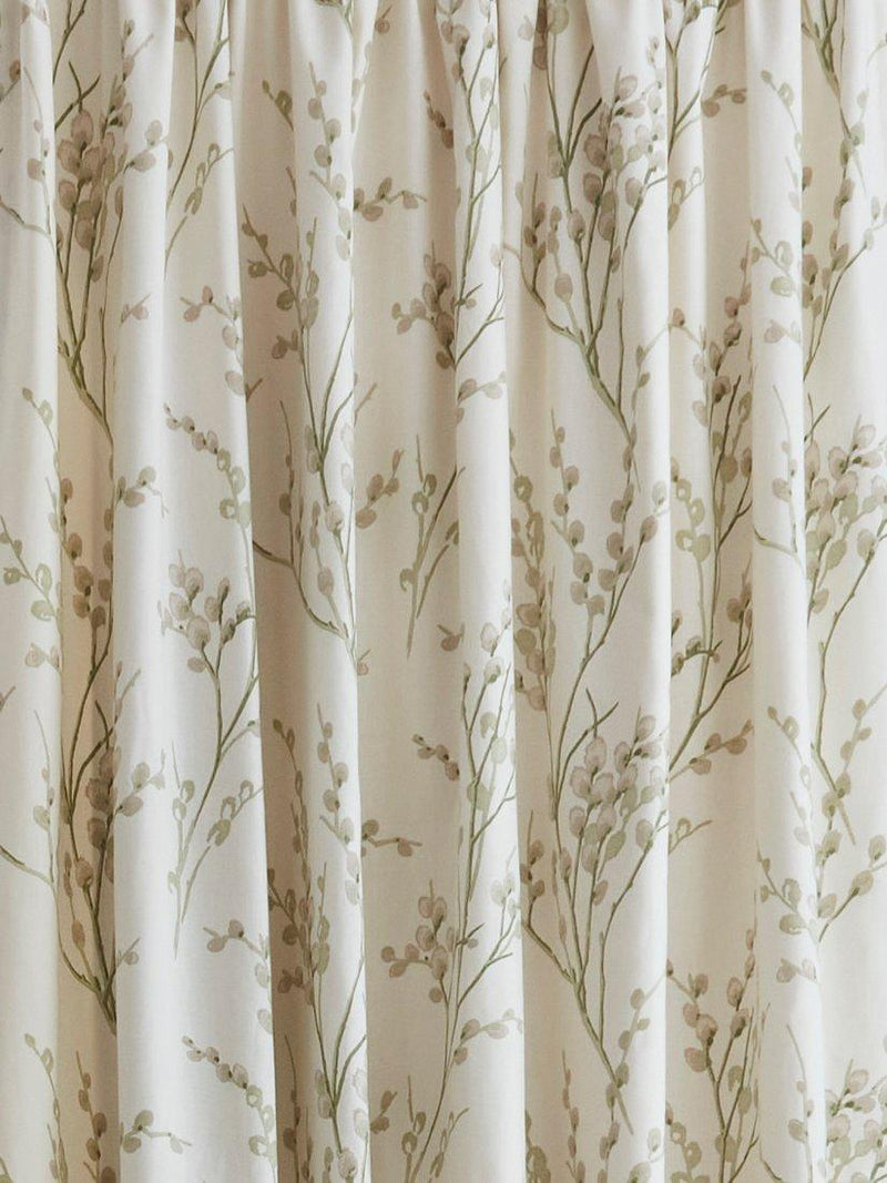 Laura Ashley lined curtains Pussy Willow 137cm drop, UK version