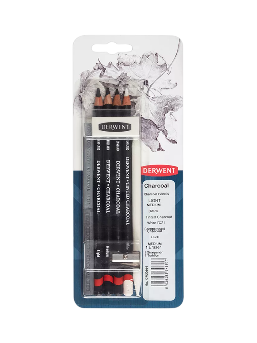 Derwent Charcoal Drawing Set - British product