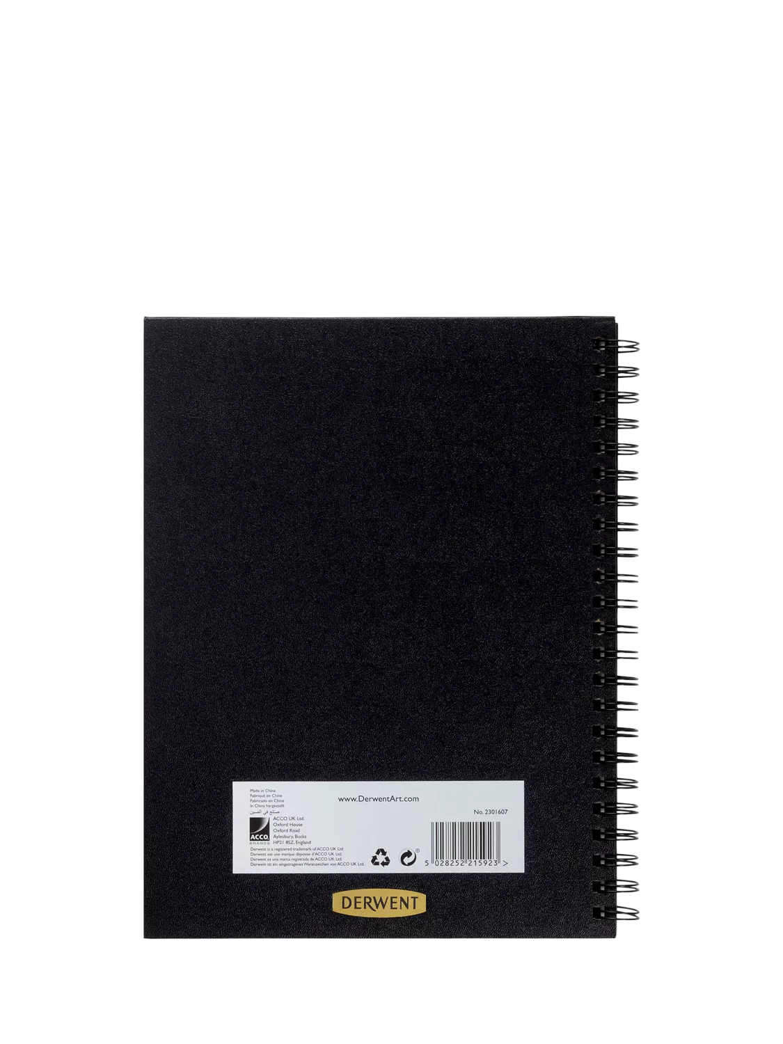 Derwent A4 hardback wirebound sketchbook, UK version