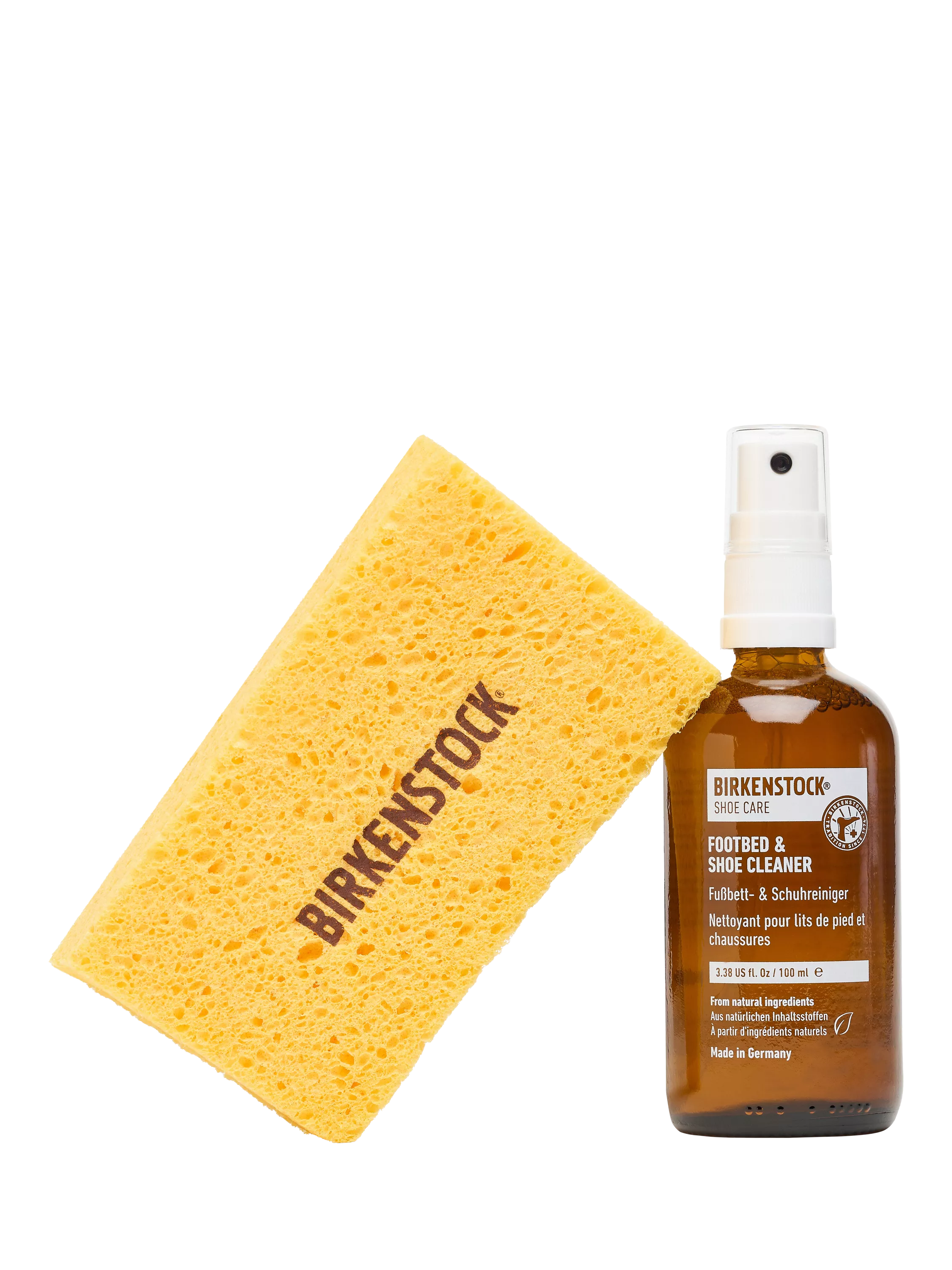 Birkenstock Footbed & Shoe Cleaner with sponge, UK version