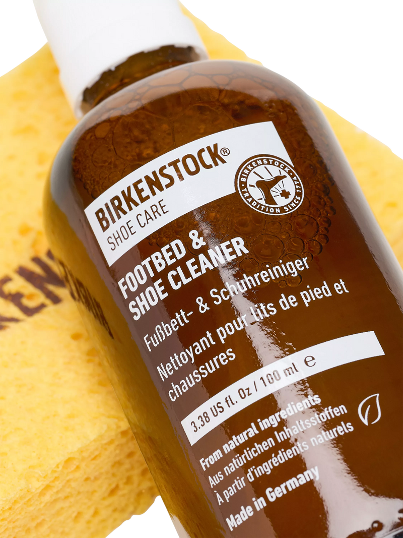 Birkenstock Footbed & Shoe Cleaner with sponge, UK version