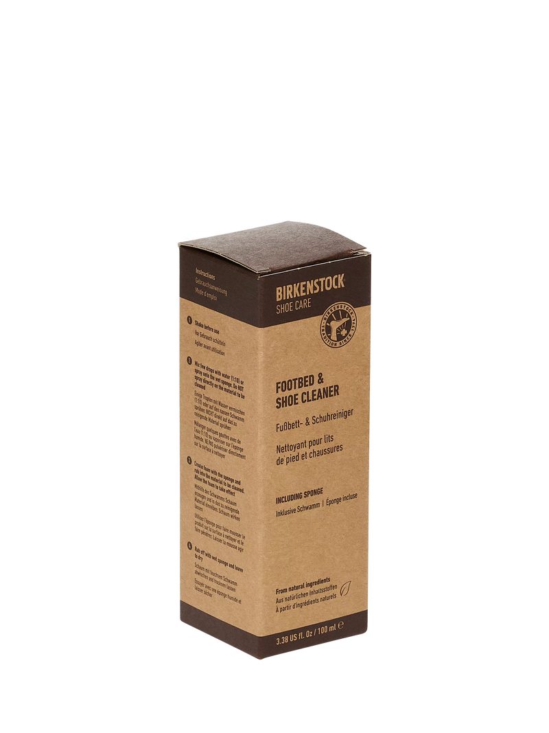 Birkenstock Footbed & Shoe Cleaner with sponge, UK version