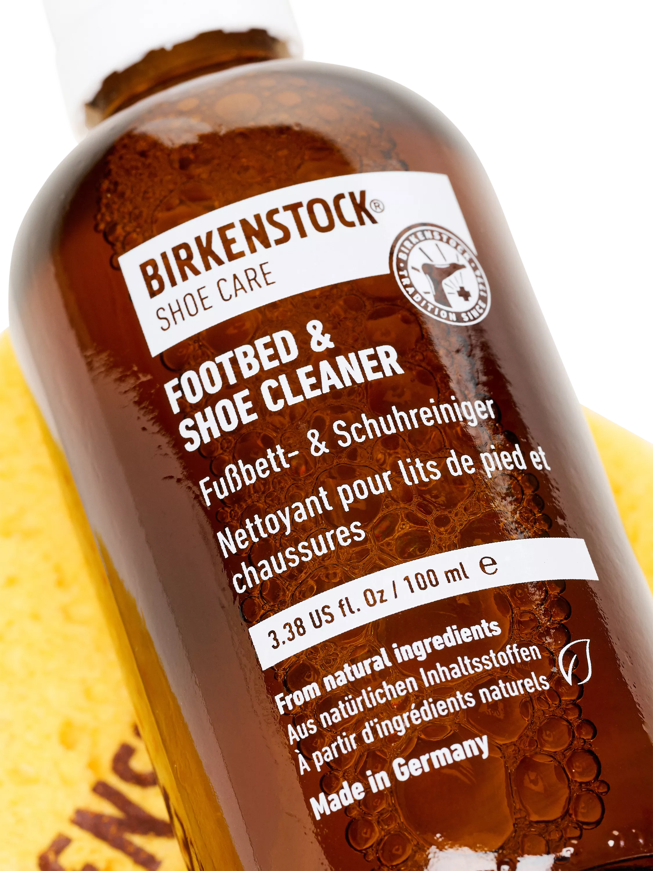 Birkenstock Footbed & Shoe Cleaner with sponge, UK version