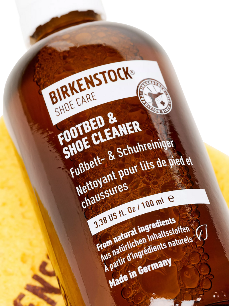Birkenstock Footbed & Shoe Cleaner with sponge, UK version