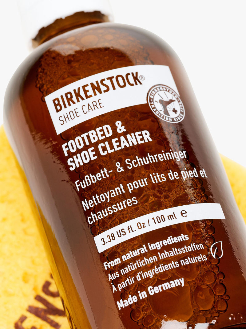 Birkenstock Footbed & Shoe Cleaner with sponge, UK version