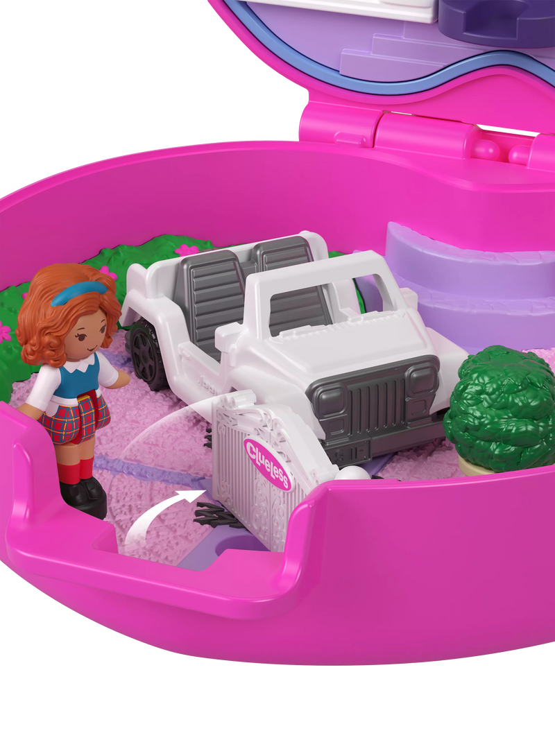 Polly Pocket Clueless Compact micro dolls set - British product
