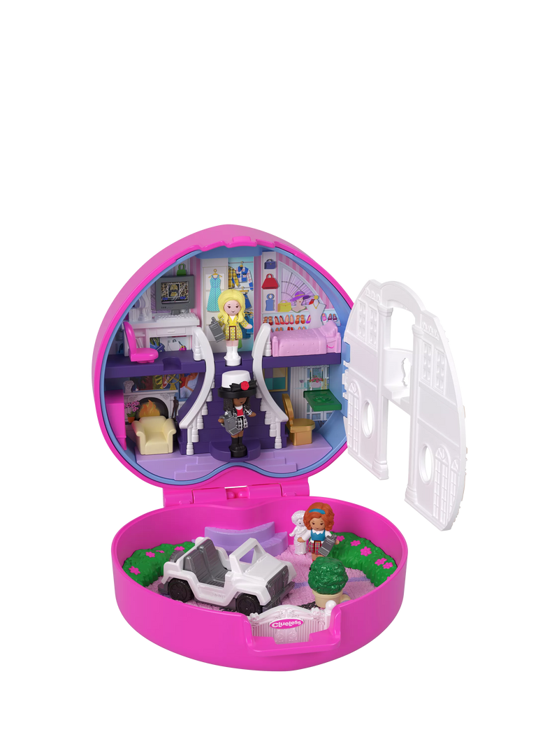 Polly Pocket Clueless Compact micro dolls set - British product