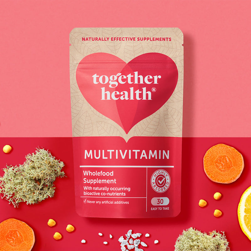 Together Health multivitamin supplement 30 capsules (British brand)