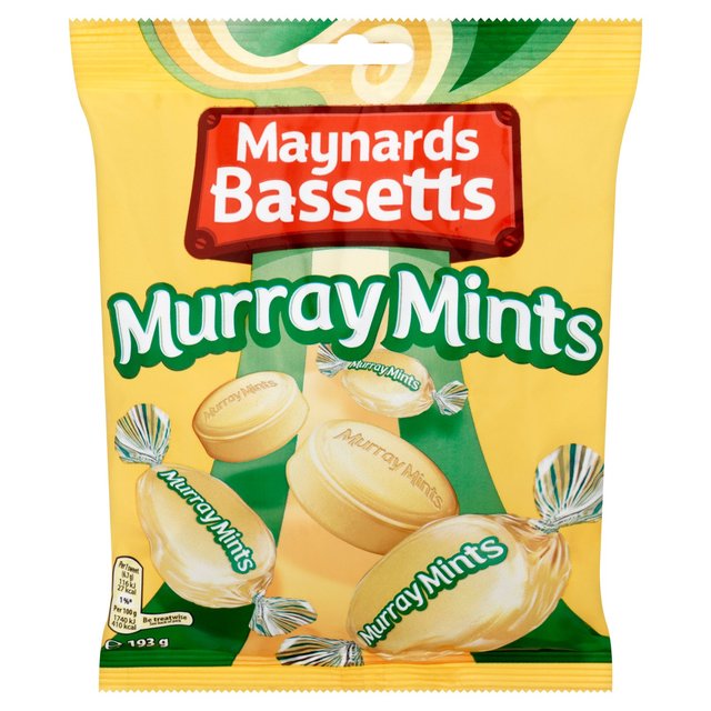 Maynards Bassetts Murray Mints Sweets Bag   193g