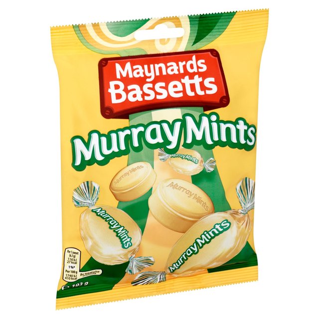 Maynards Bassetts Murray Mints Sweets Bag   193g