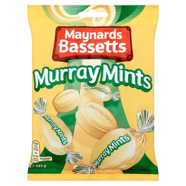 Maynards Bassetts Murray Mints Sweets Bag   193g GOODS M&S   