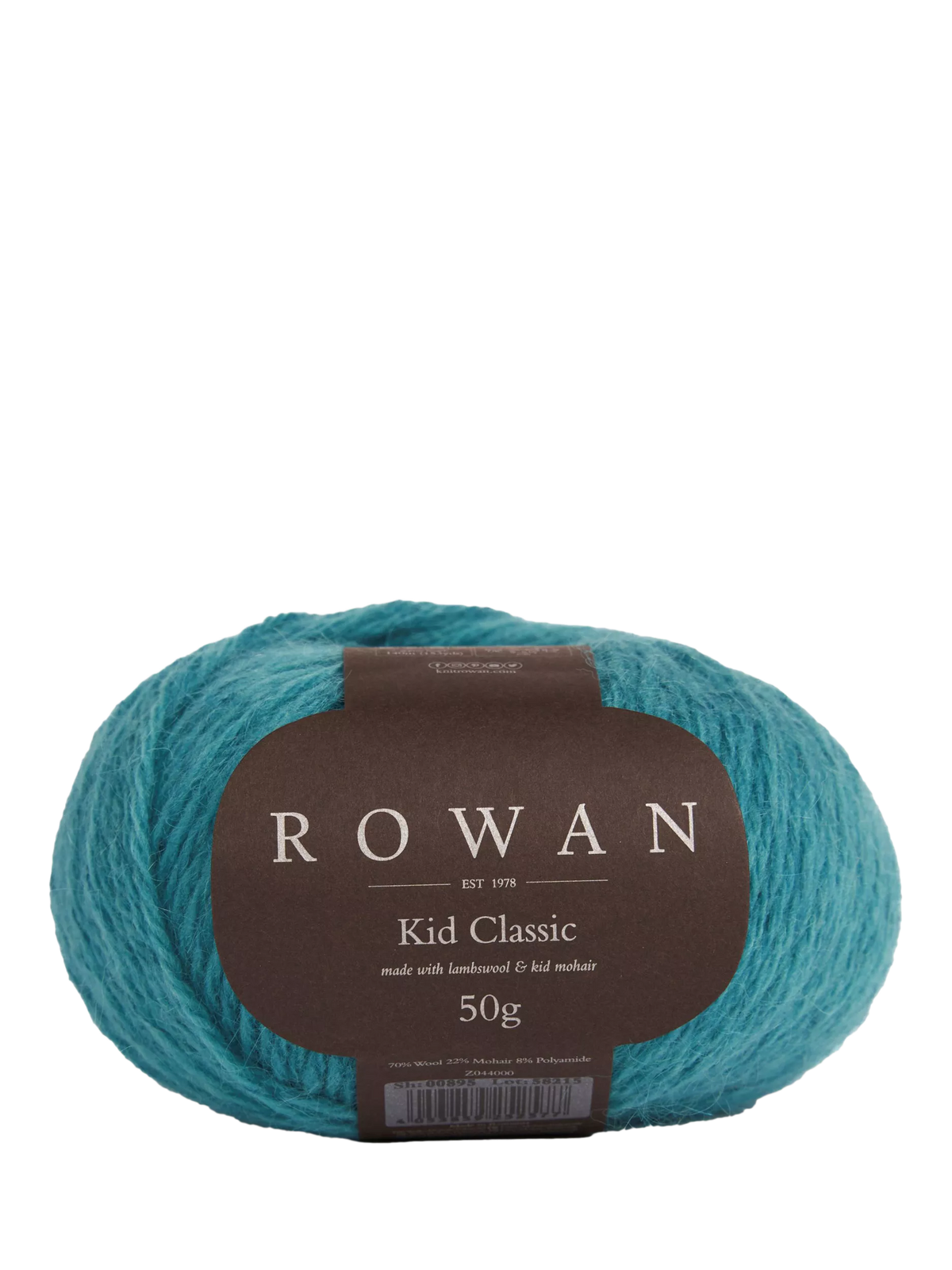 Rowan Aran-weight wool yarn in Sapphire colour, 50g, imported from the UK