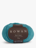 Rowan Aran-weight wool yarn in Sapphire colour, 50g, imported from the UK
