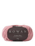 Rowan Cotton Trio Knitting Yarn, 50g, Blush