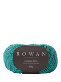 Rowan Cotton Trio Knitting Yarn, 50g, Teal