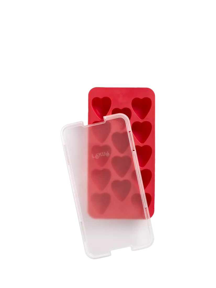 Lékué heart ice cube tray, imported from the UK