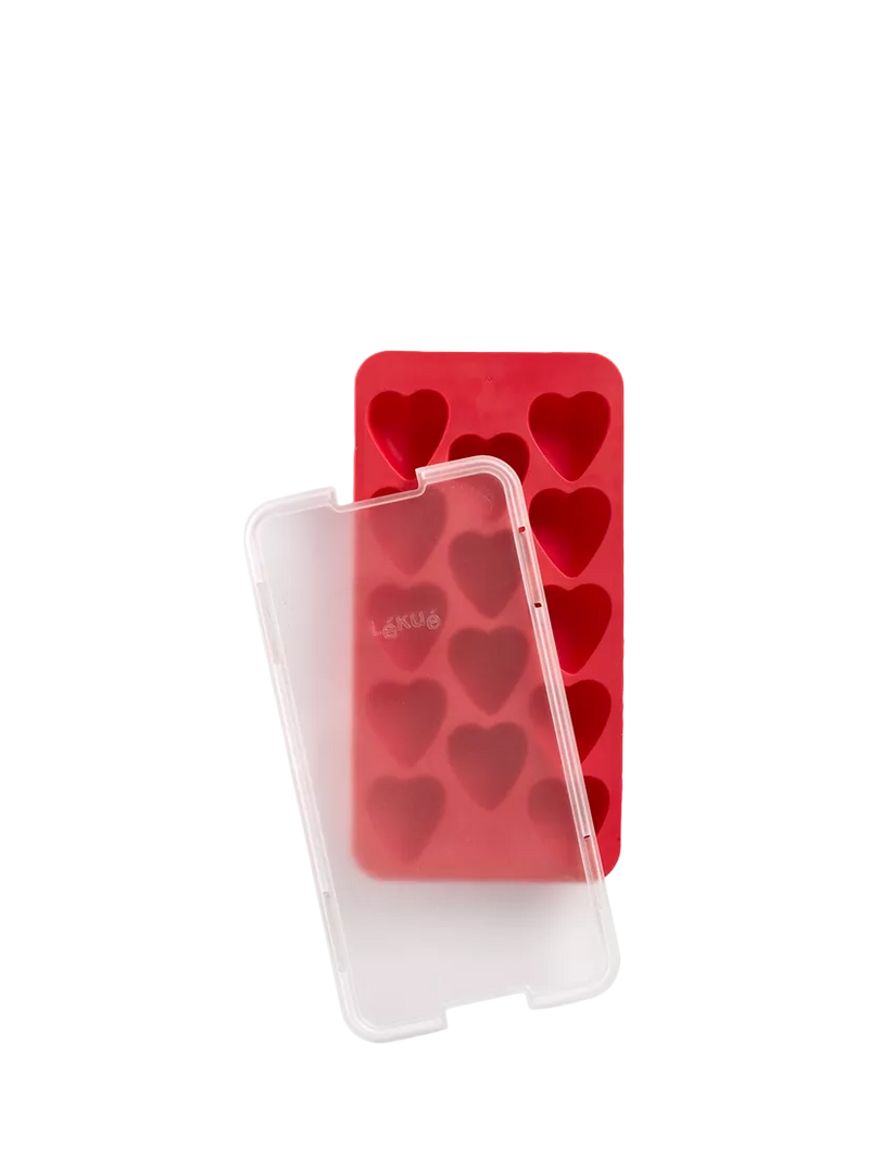 Lékué heart ice cube tray, imported from the UK