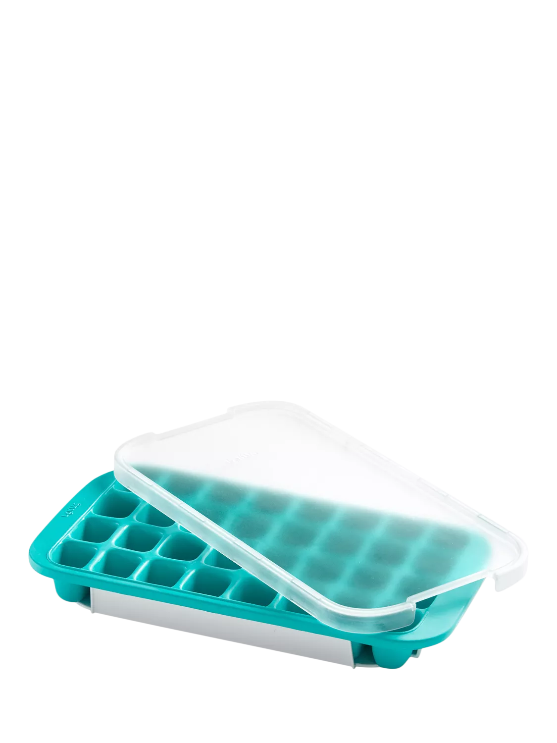 Lékué ice cube tray turquoise 32 cube with lid - British product
