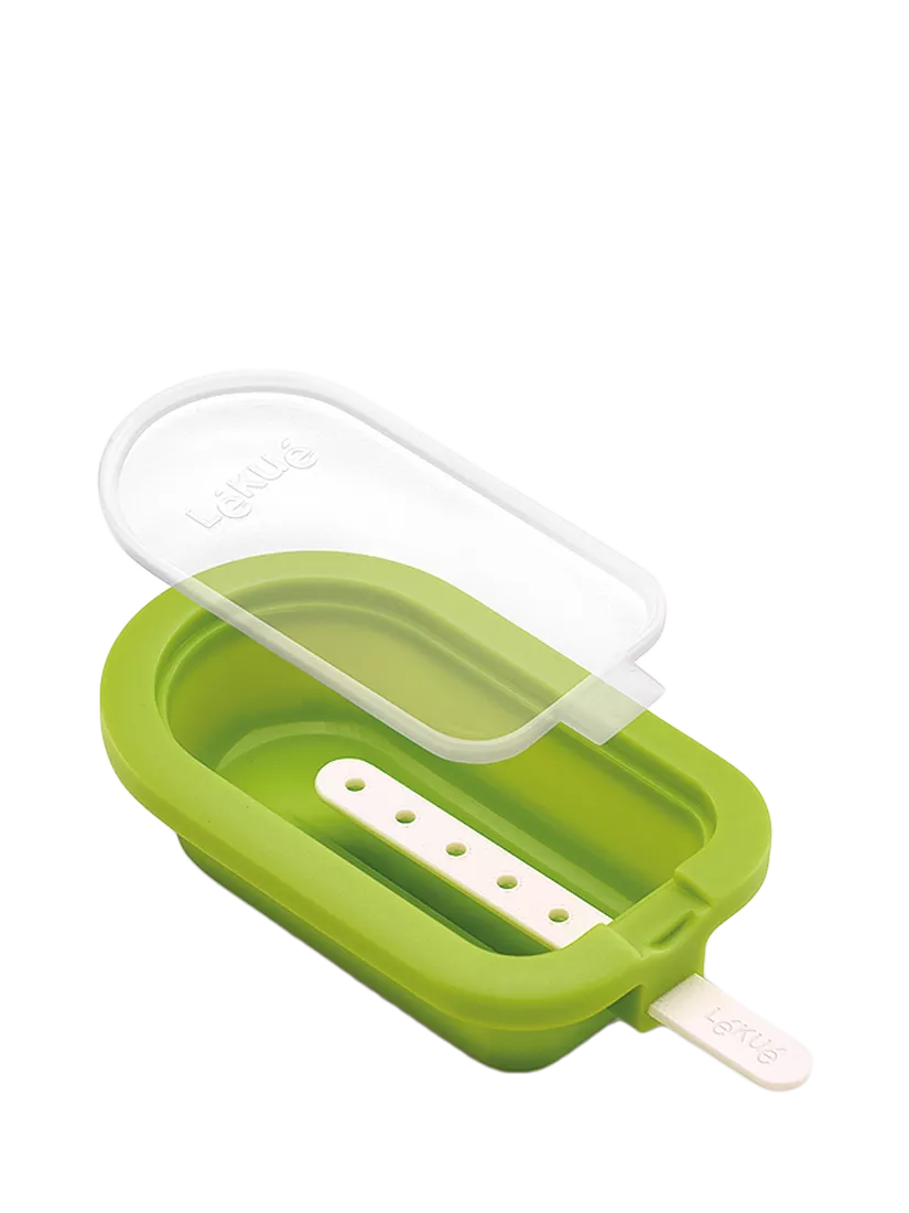 Lékué Classic Stackable Popsicle Ice Lolly Moulds Set of 4, UK version