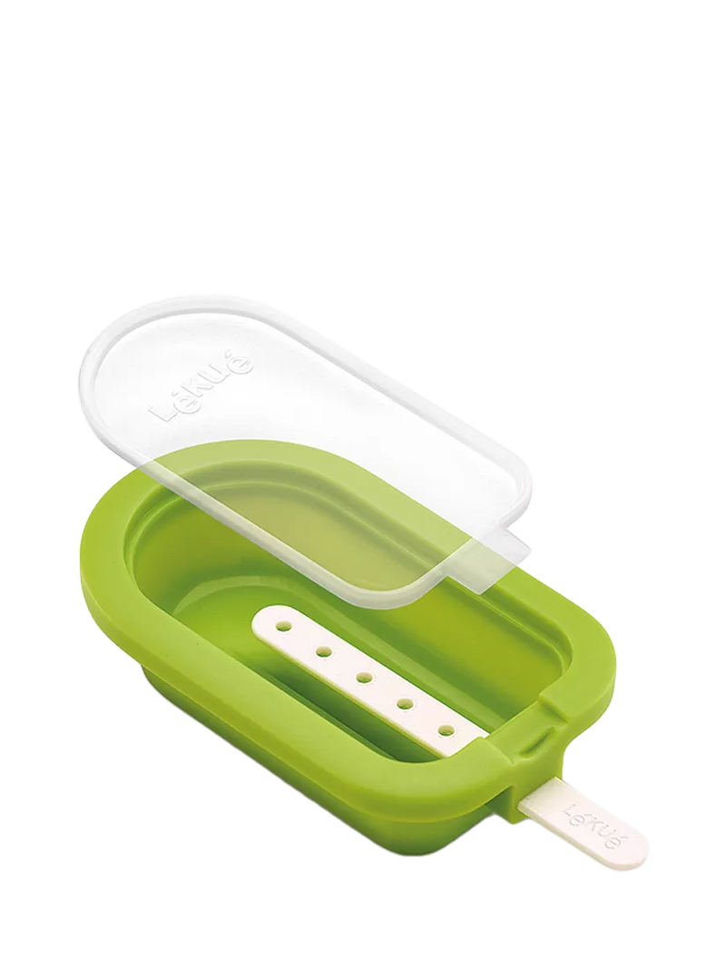 Lékué Classic Stackable Popsicle Ice Lolly Moulds Set of 4, UK version
