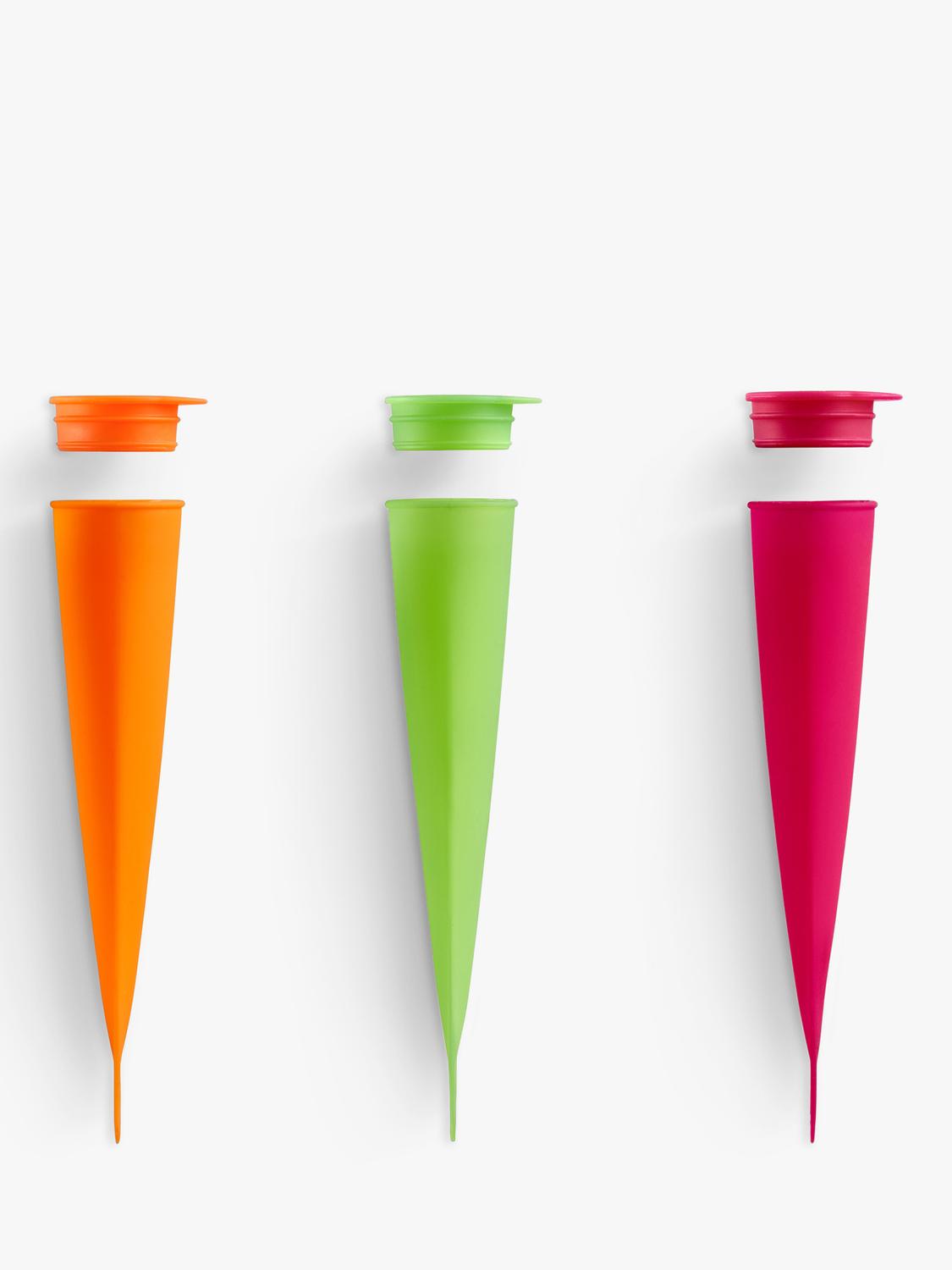 Lékué ice pop lolly moulds assorted set of 3, UK version