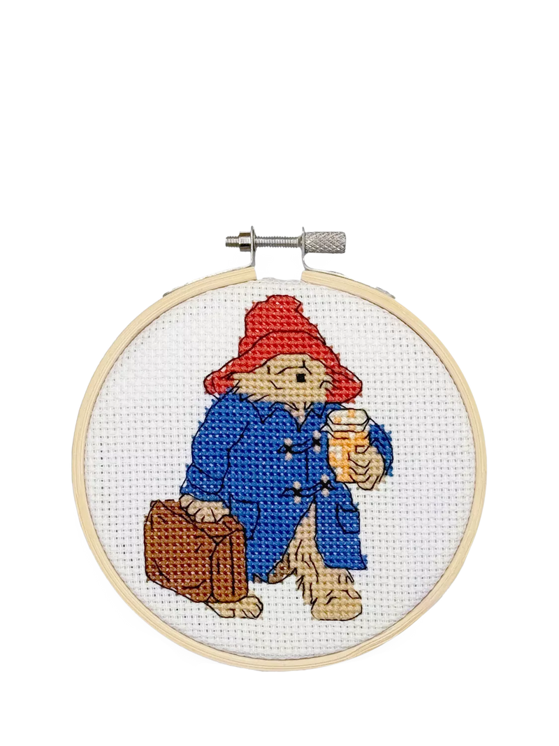 The Crafty Kit Company Paddington mini cross stitch kit (British brand)