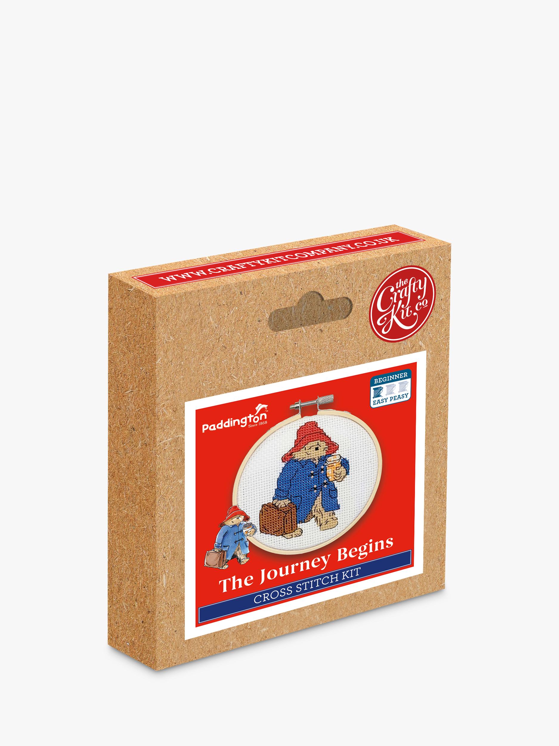 The Crafty Kit Company Paddington mini cross stitch kit (British brand)