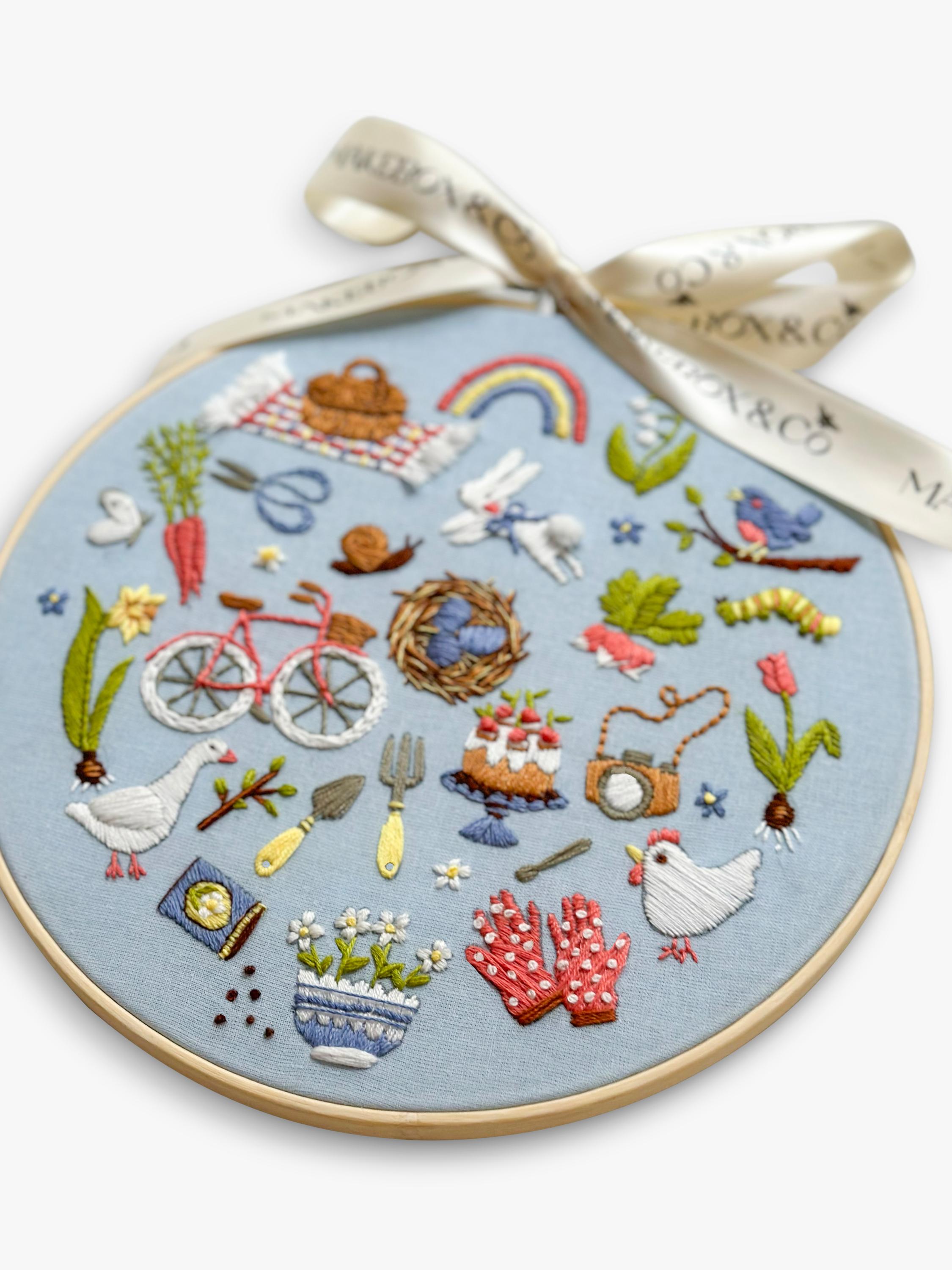 MakeBox & Co 30 Days of Spring Embroidery Kit (British brand)