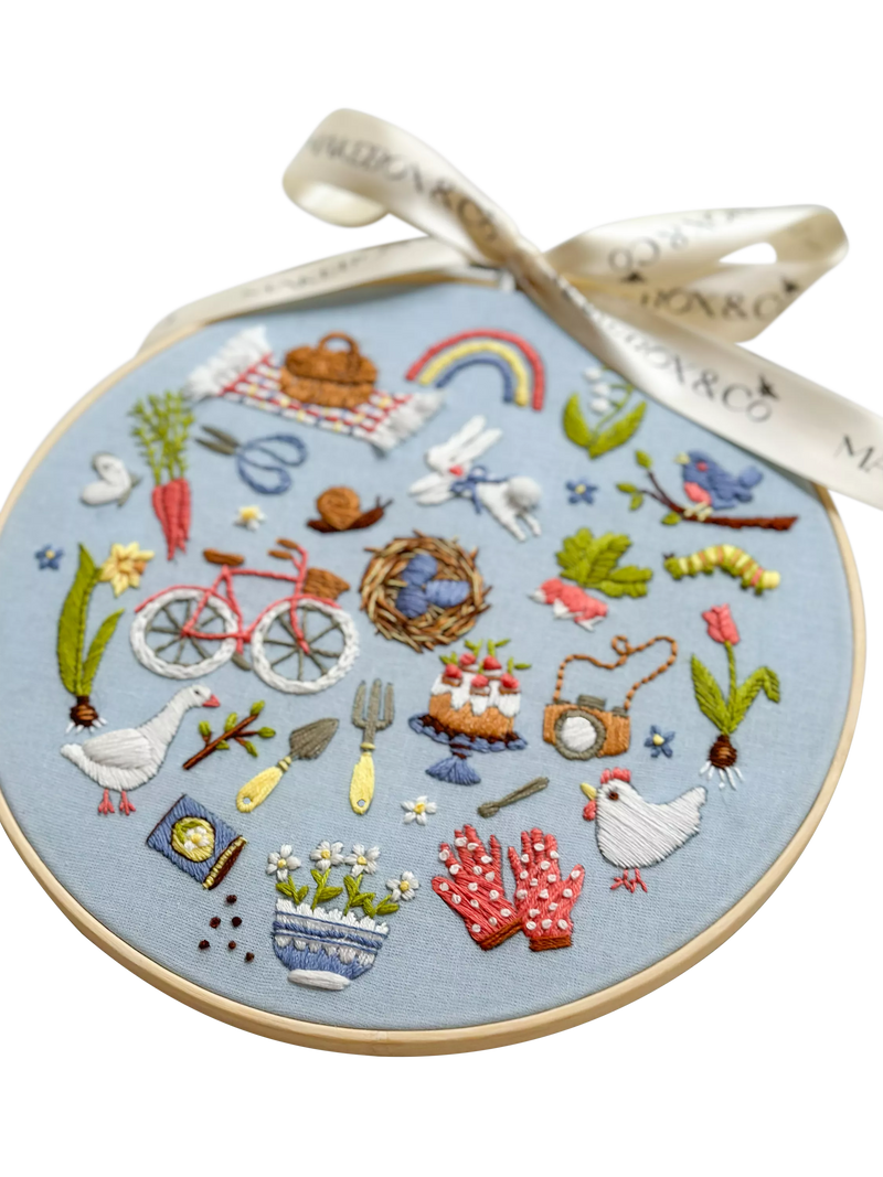 MakeBox & Co 30 Days of Spring Embroidery Kit (British brand)