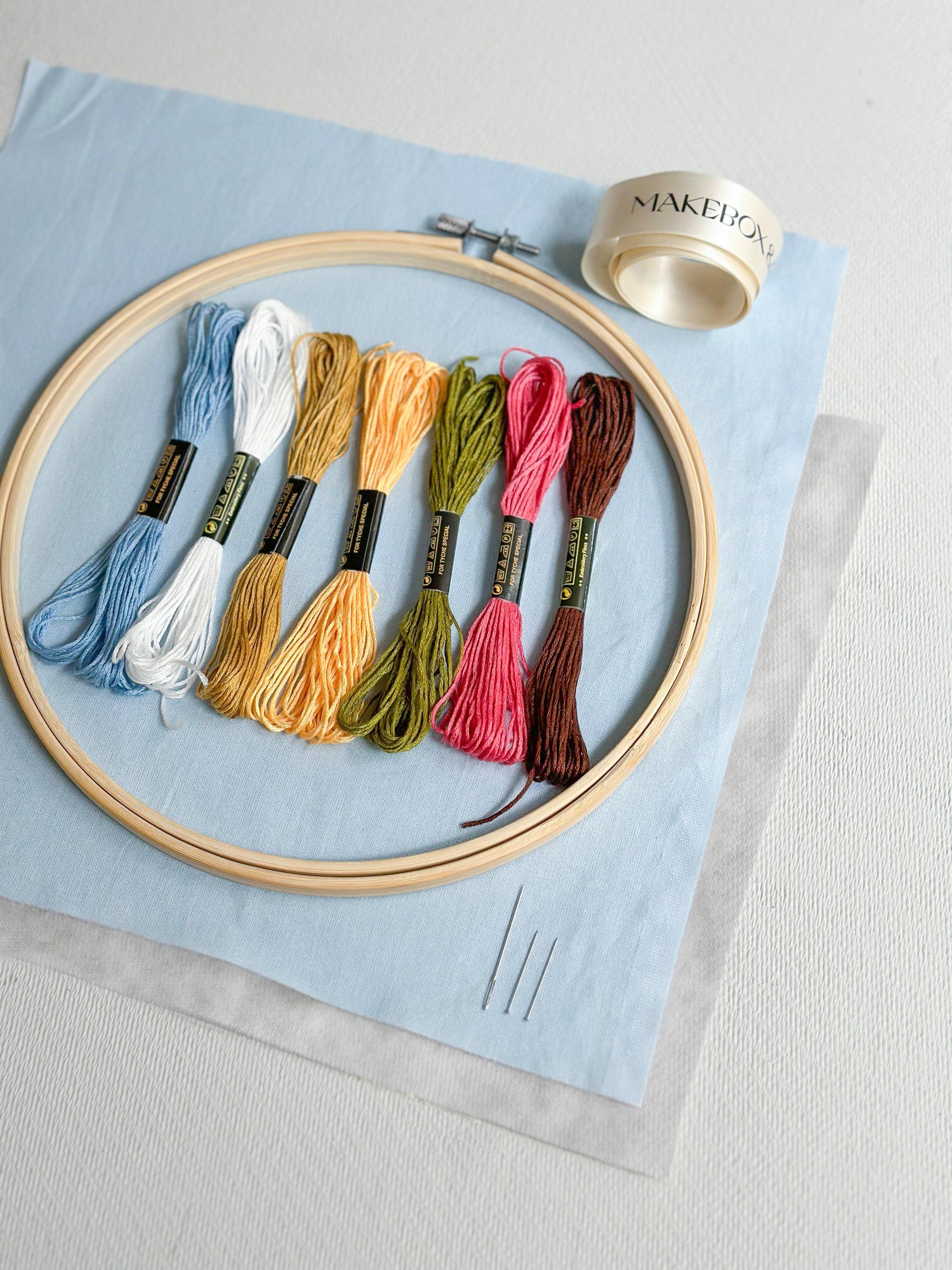 MakeBox & Co 30 Days of Spring Embroidery Kit (British brand)