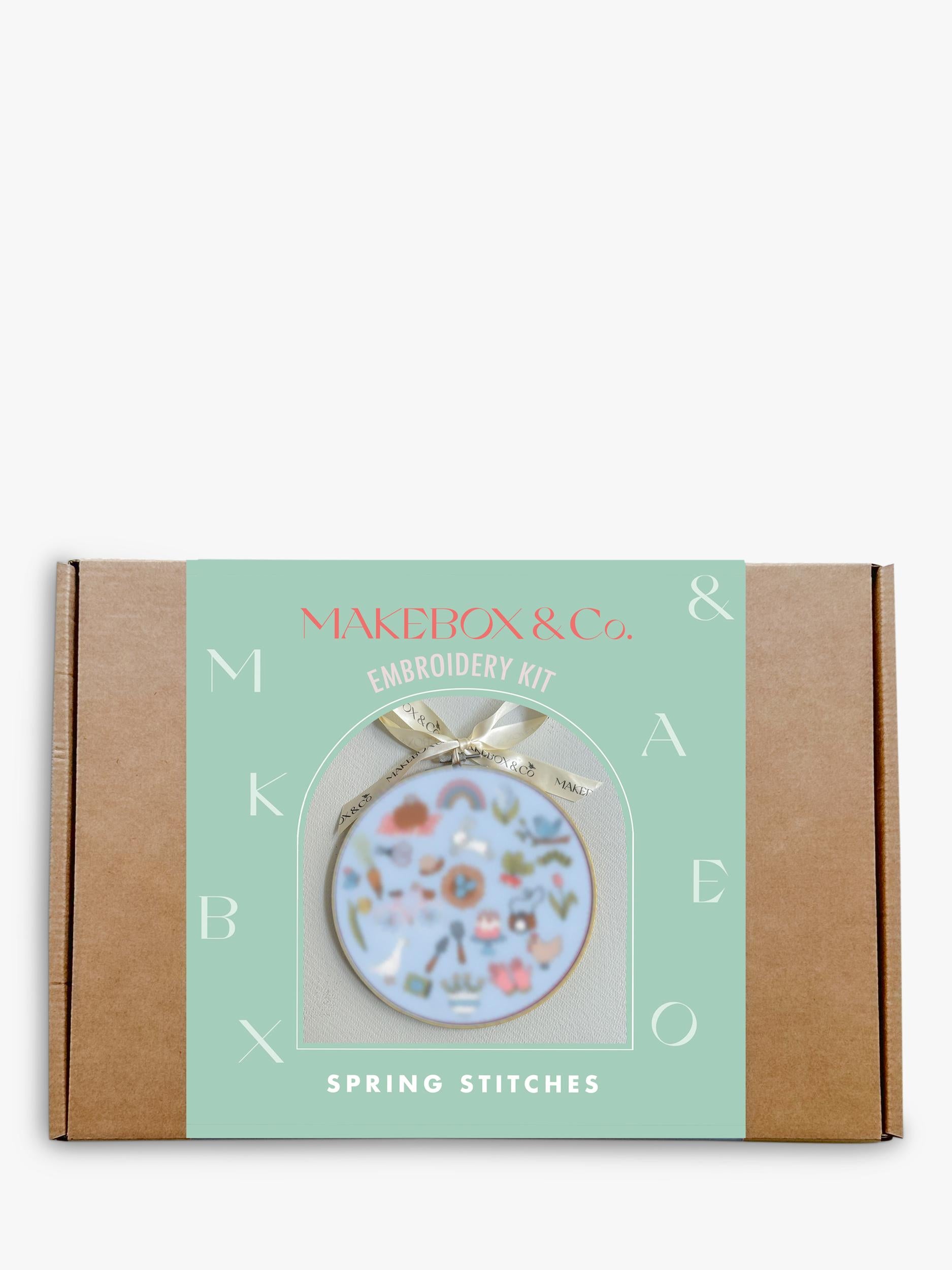 MakeBox & Co 30 Days of Spring Embroidery Kit (British brand)