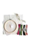 MakeBox Frolicking Fawn embroidery kit, UK version