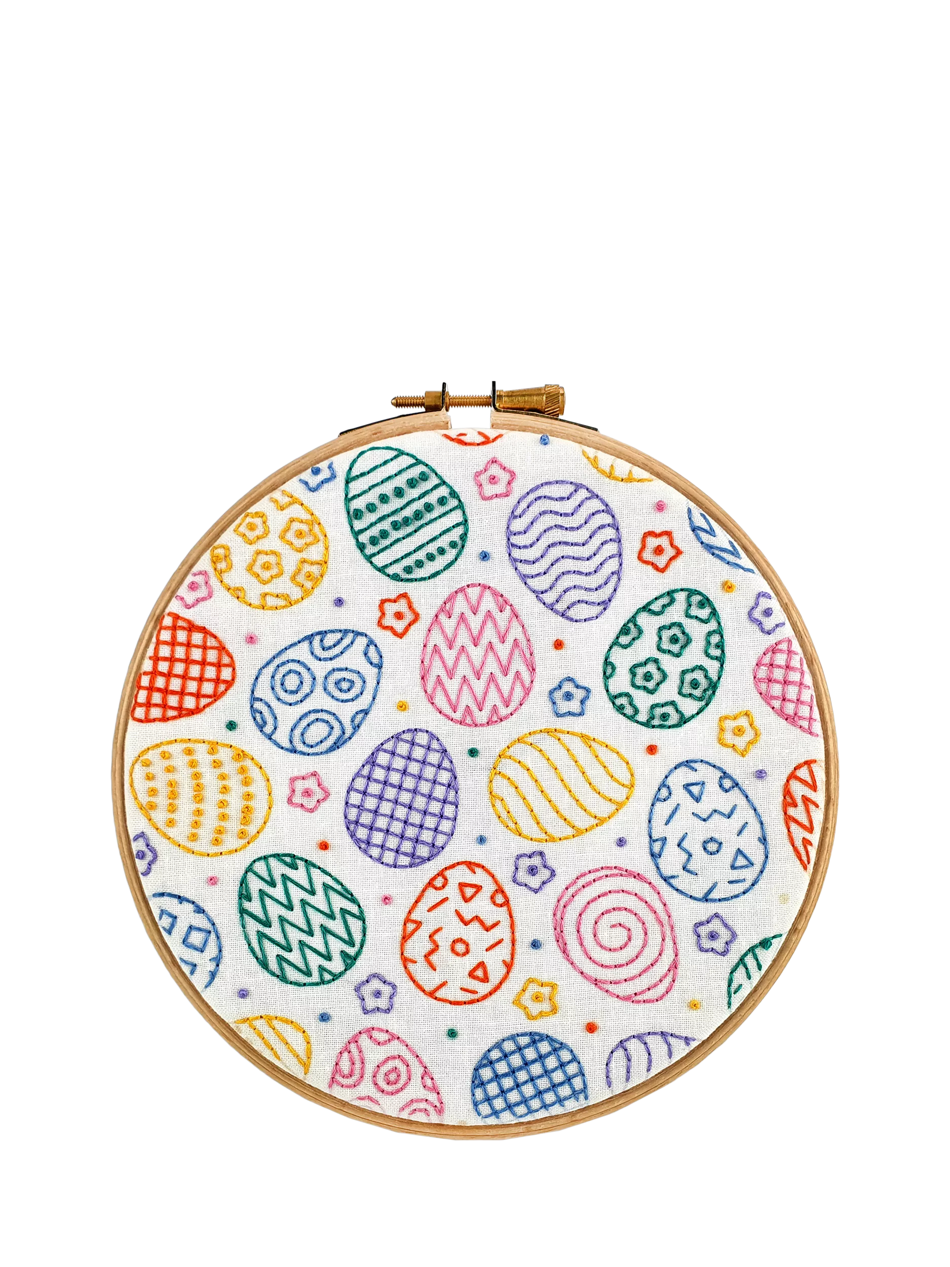 Oh Sew Bootiful Easter Eggstravaganza embroidery kit (British brand)